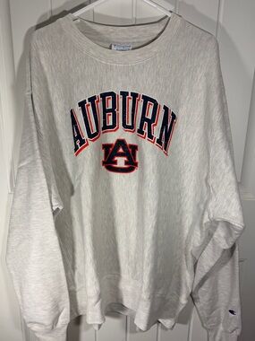 Champion Reverse Weave Auburn Tigers Crewneck Sweatshirt NWT XL